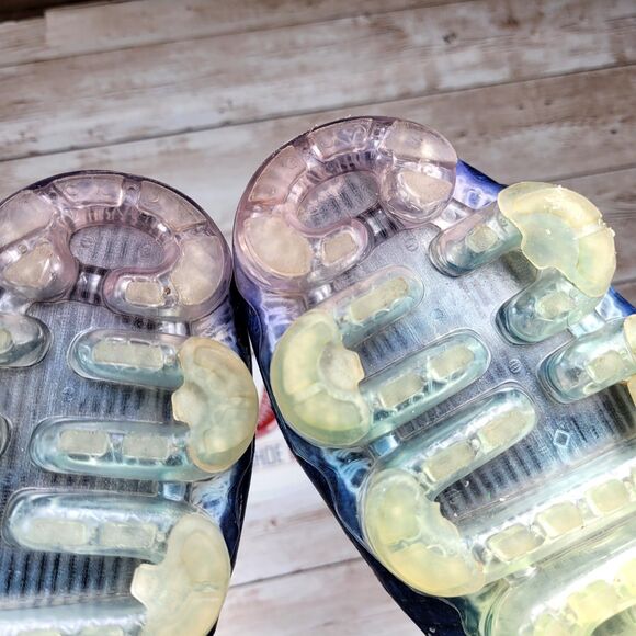 Nike Air VaporMax Women's Size 8 Betrue Black Blue Athletic Shoes - Picture 11 of 13